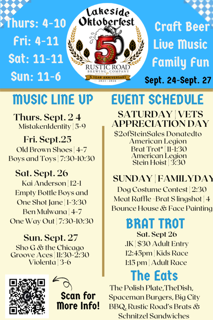 Rustic Road Brewing Company Oktoberfest
