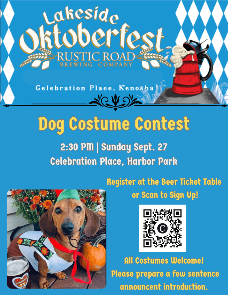 Rustic Road Brewing Company Oktoberfest Dog Costume Contest 2026