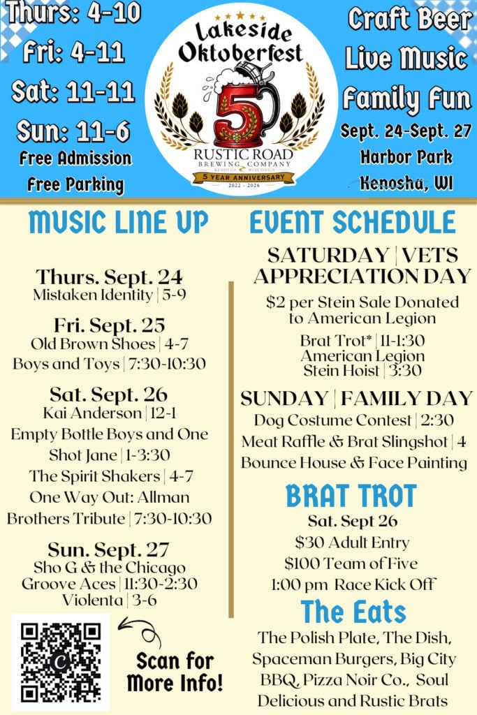Rustic Road Brewing Company Oktoberfest