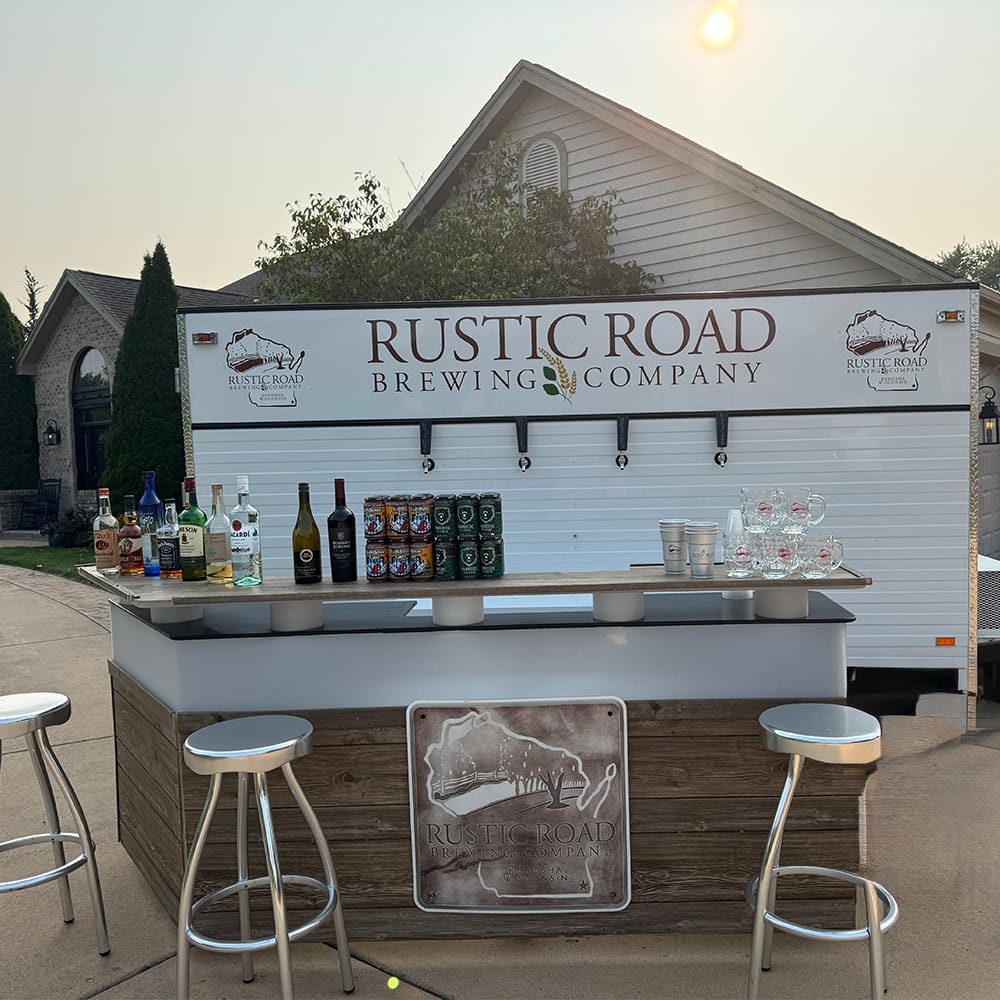 Rustic Road Brewing Company Rent the Hop Wagon