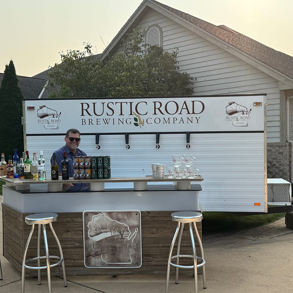 Rustic Road Brewing Company Rent the Hop Wagon